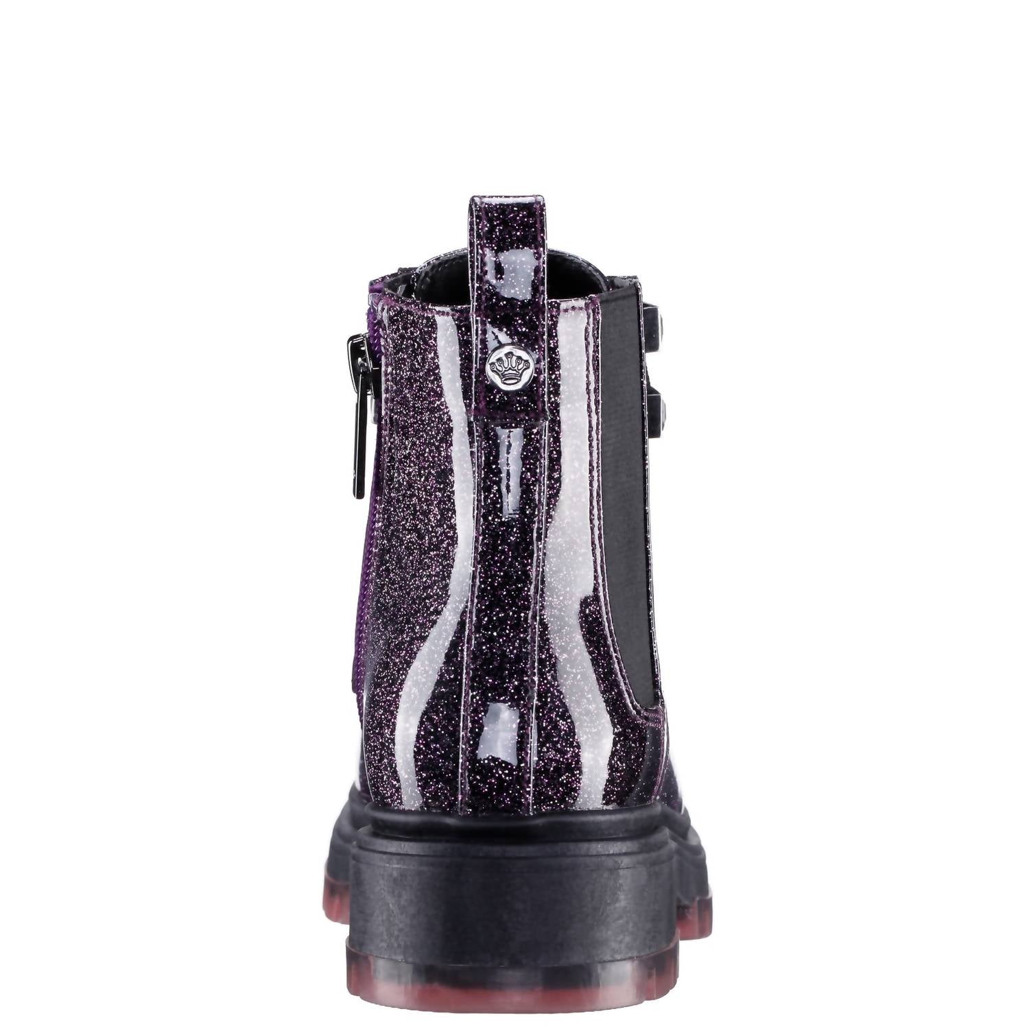 Nina - Girls Colette Side Zip Combat Boots