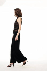Emily Shalant - Stretch Velvet Pants