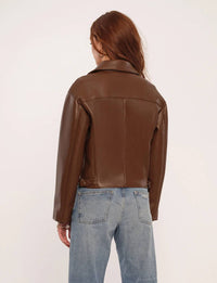Heartloom - Cera Vegan Leather Moto Jacket