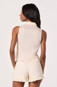 Astr - Nienna Layered Ruffle Cropped Top