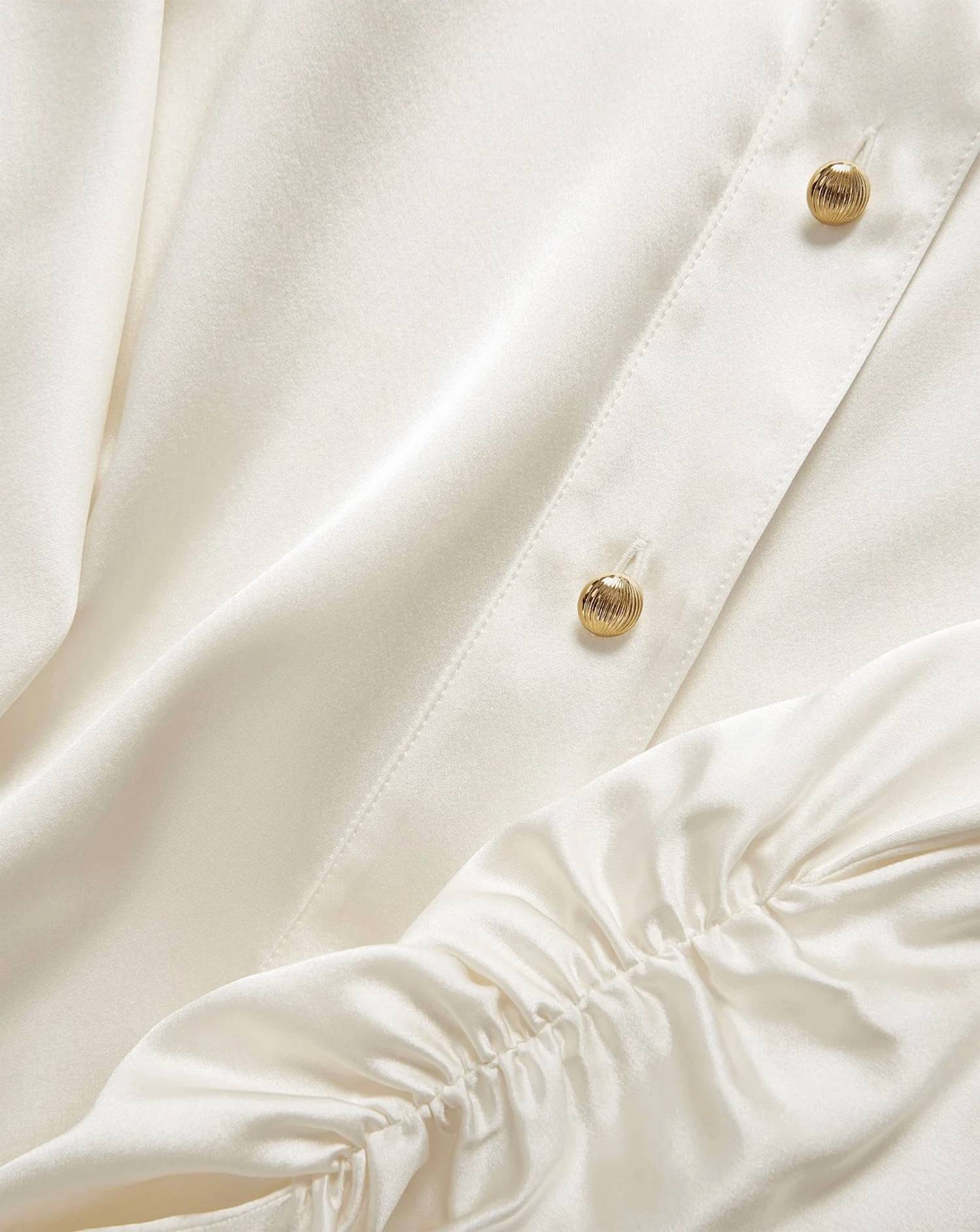 Veronica Beard Shiona Blouse in dove - women's blouse - view 9