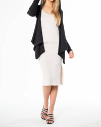 Maven West - Hoodie Open Front Cardigan