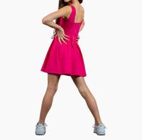 Miss Behave Girls - Betty Square Neck Pleated Dress
