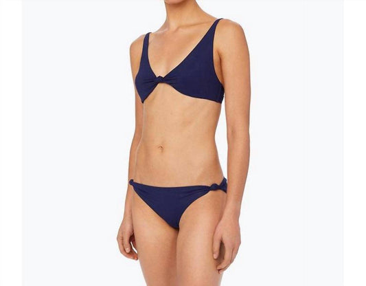 Tory Burch - Solid Knotted Hipster Bikini Bottom