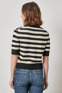 Lilla P - Elbow Sleeve Button Cardigan