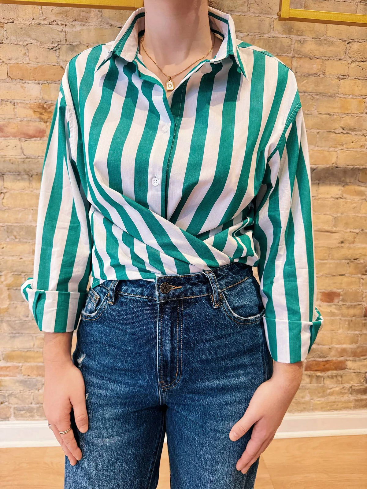 Urban Daizy - Sunny Stripes Top