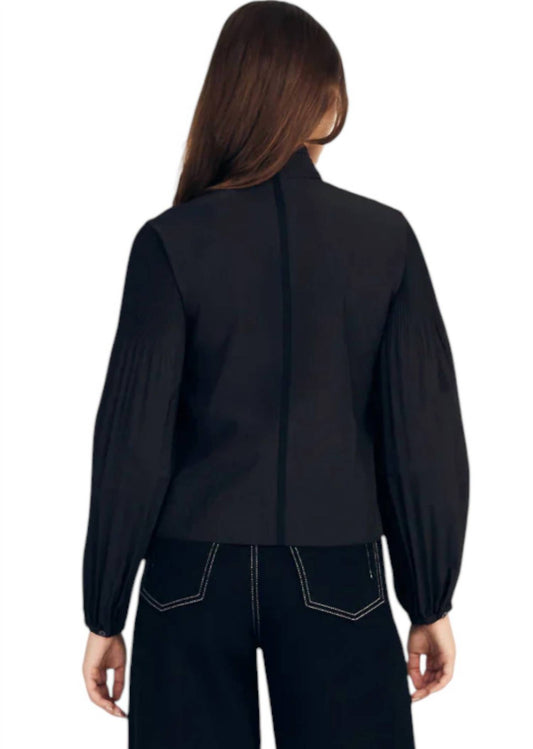 Derek Lam 10 Crosby - Lupa Pleated Sleeve Top