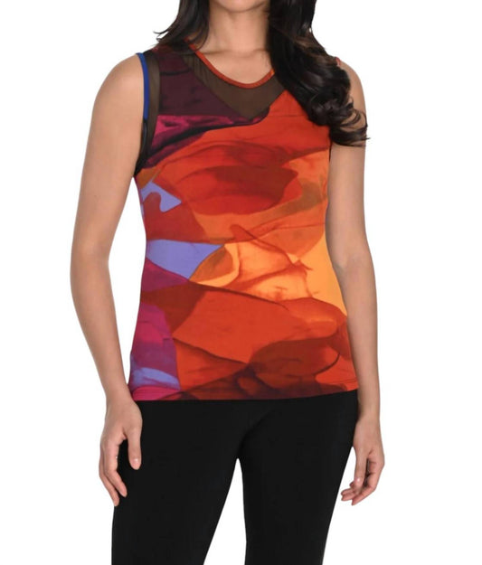 Frank Lyman - PRINT SLEEVELESS TANK TOP