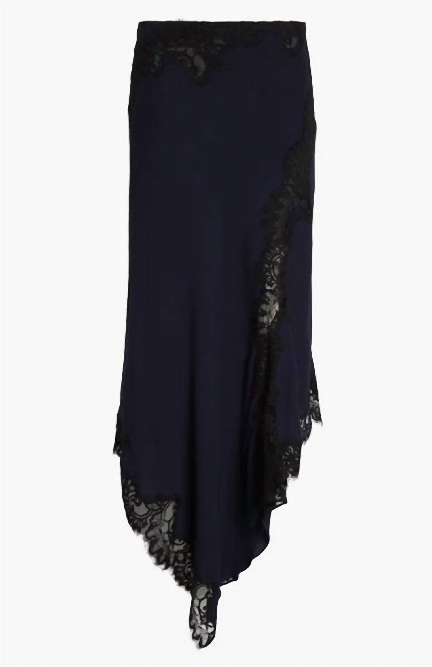 Veronica Beard - Hartley Asymmetrical Lace Skirt