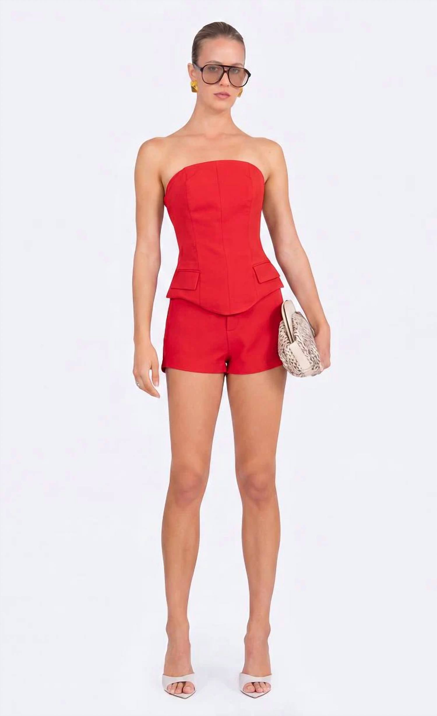 Nonchalant Label - Georgia Strapless Top