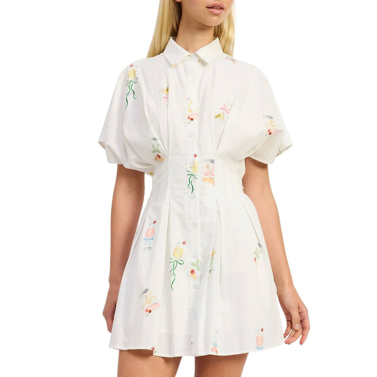En Saison - Leanne Mini Shirt Dress