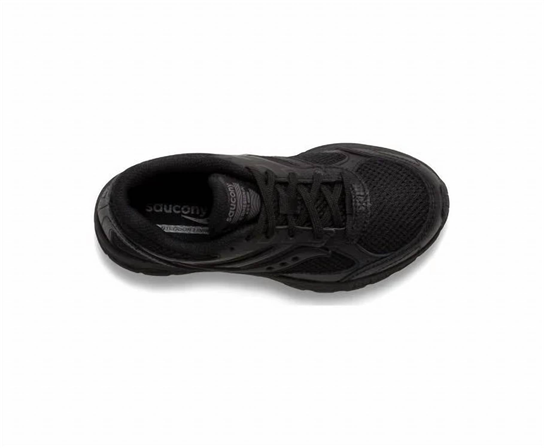 SAUCONY Kid's Cohesion 14 Ltt Sneaker in black - kids' sneaker - view 4