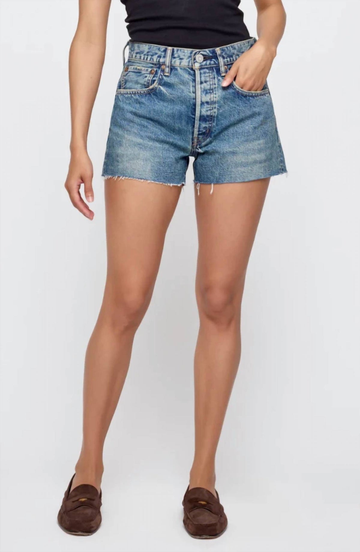 Moussy - Kapolei High Waist Shorts