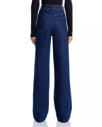 Paige - Sasha High Rise Patch Pocket Wide Leg Jeans