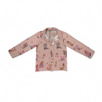 Ida Mae Home - Thunderbird Boots Quilted Snap Jacket