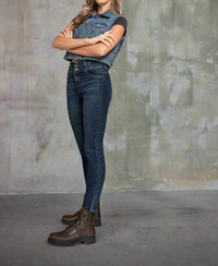 Andrea - Women's Triple Buckle Combat Boots
