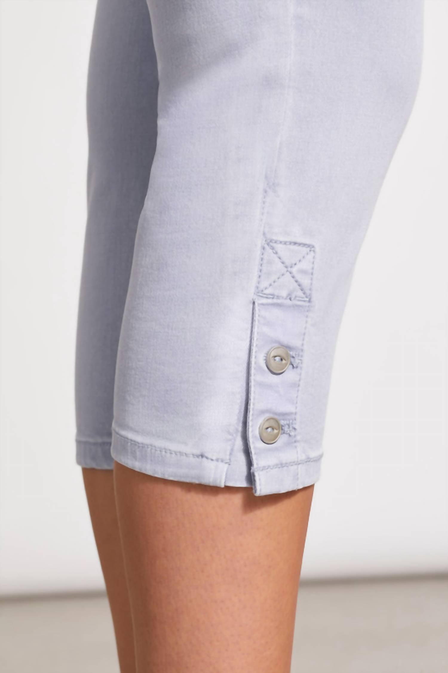 Tribal - Five Pocket Pull On Crop Pant