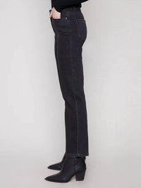 Charlie B - Straight Leg Jeans With Five-pocket Design