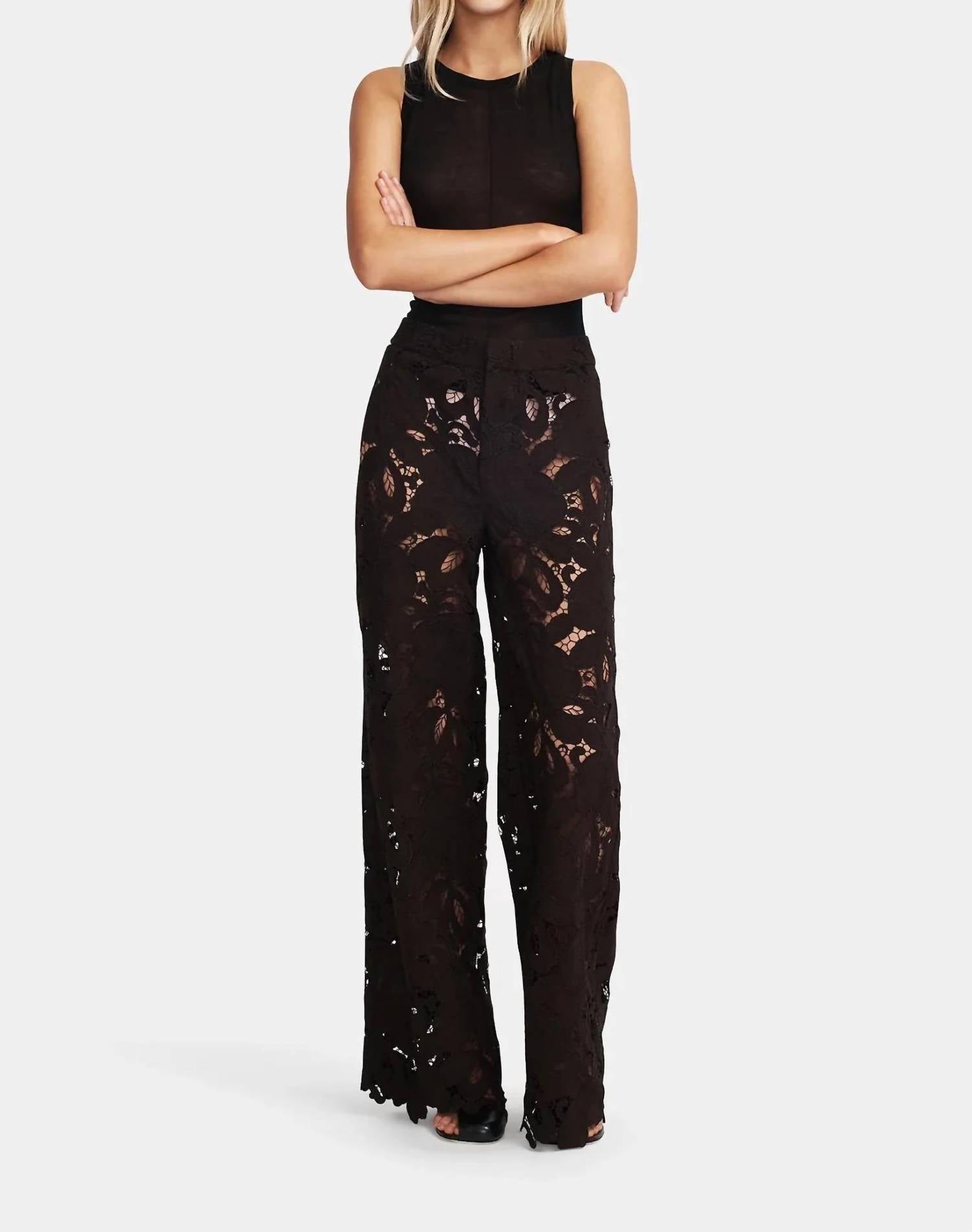 Hansen & Gretel - Lotus Lace Pants