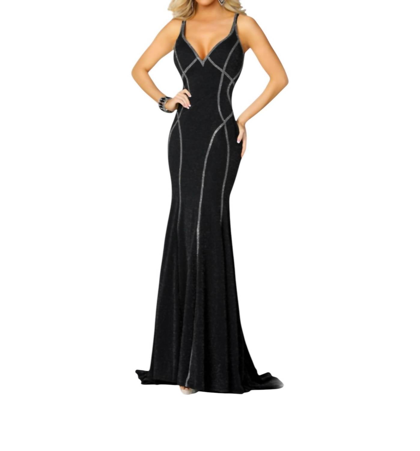 Karishma Creations - Beautiful Shimmery Evening Gown