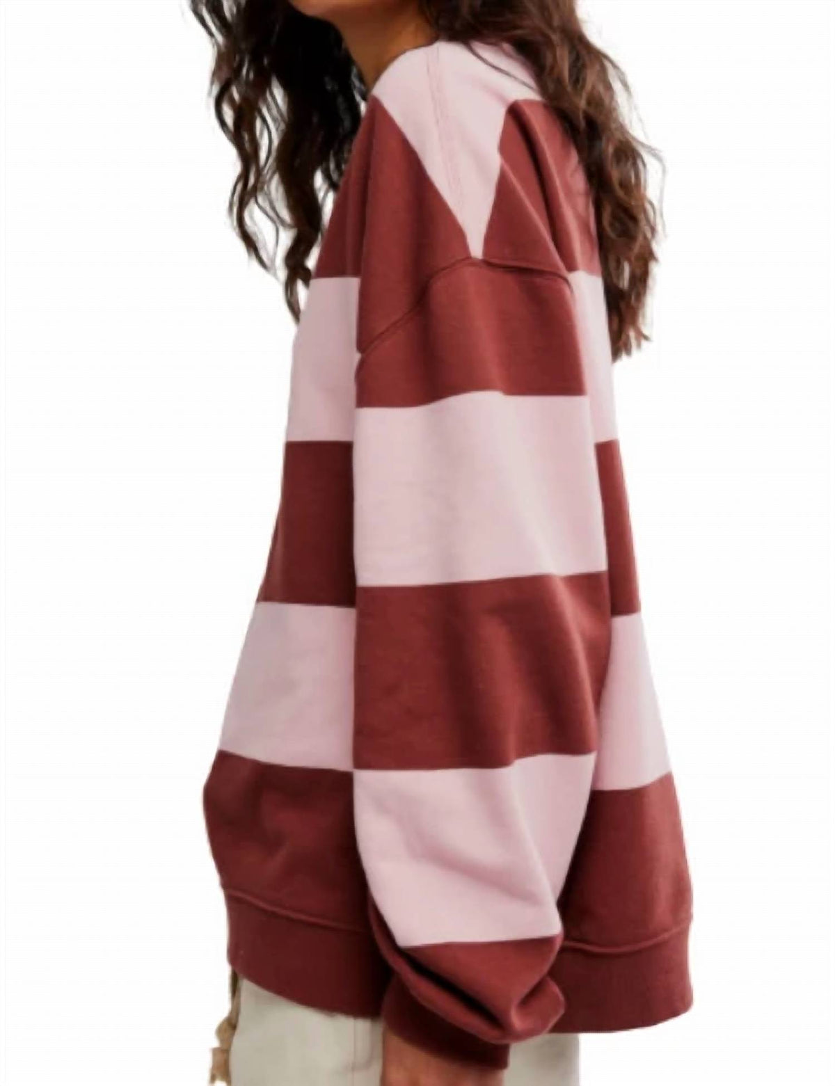 Free People - Classic Stripe Crewneck Top