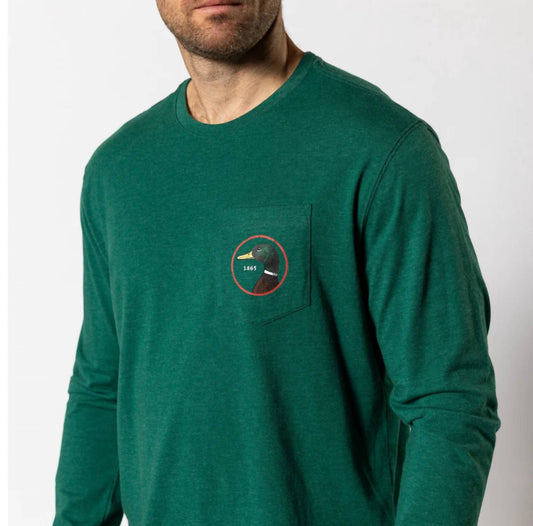Duck Head - Long Sleeve Logo T-shirt