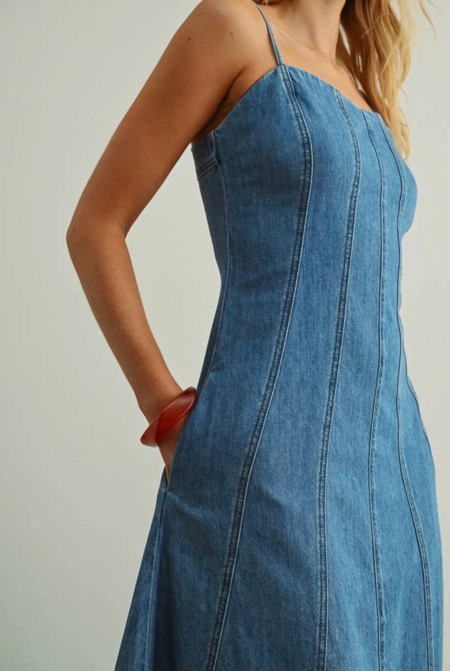 Bluebell - Spaghetti Strap Maxi Dress