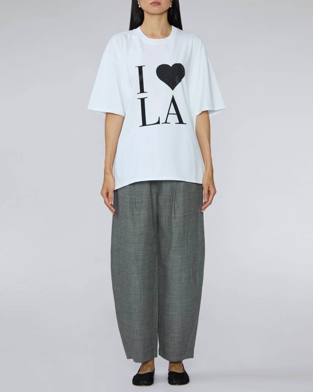 Sprwmn - I Love LA Rhinestones Top