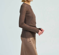 Brazeau Tricot - Double Layer Long Sleeve Tulle Shirt
