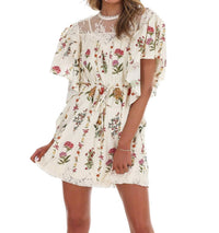 Entro - Women's Look At You Floral Mini Dress