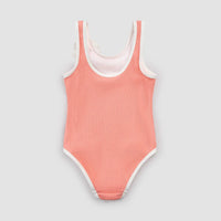 Miles Baby - Rosette Piped One Piece Swimsuit