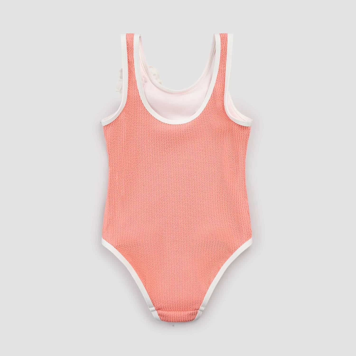 Miles Baby - Rosette Piped One Piece Swimsuit
