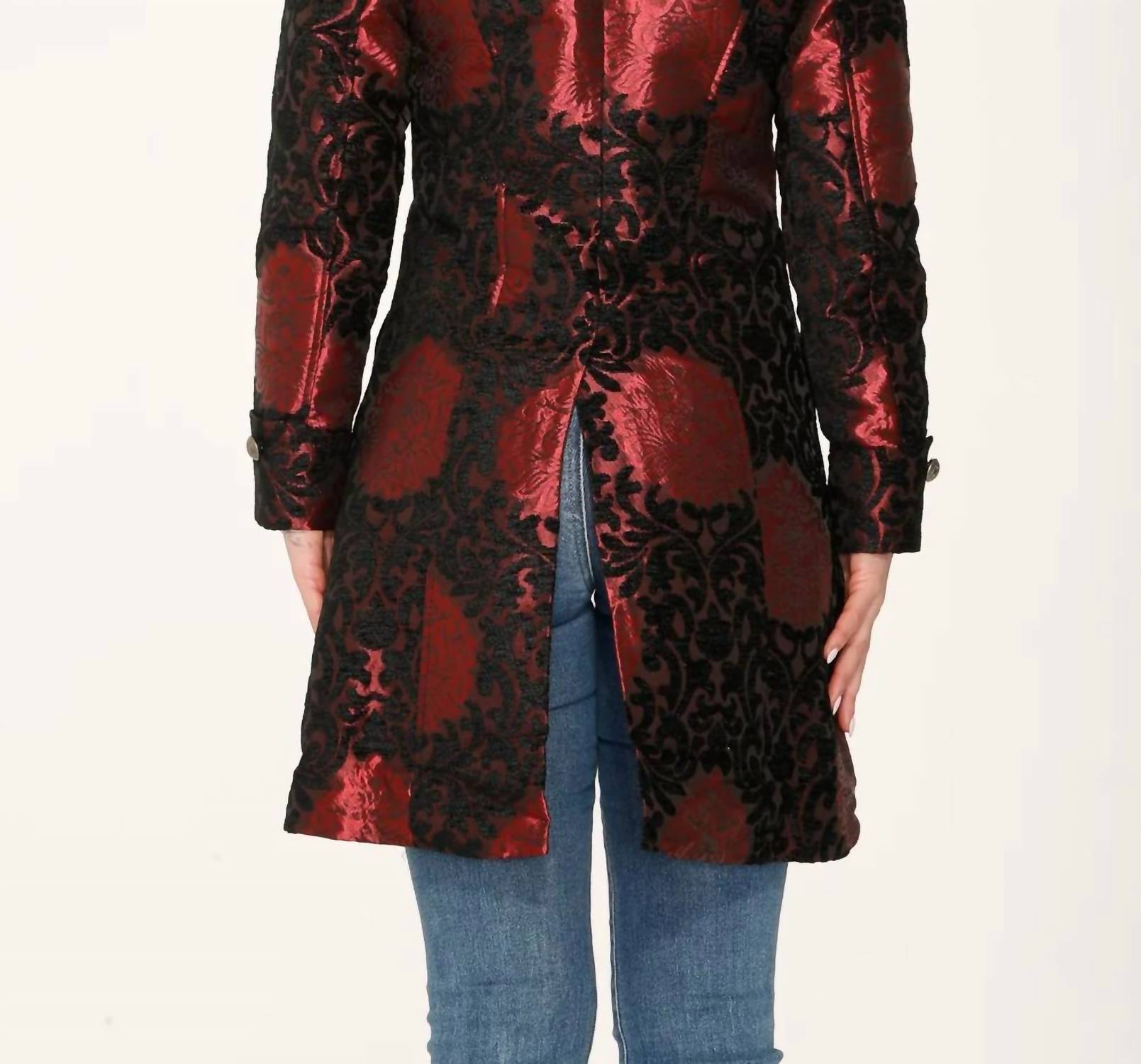 Orchid Bloom - Brocade Hilo Coat