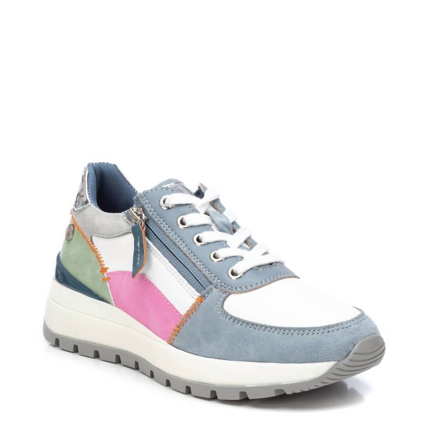 Xti - Women's Casual Sneakers With Side Zipper