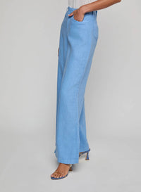 L'Agence - Amara Linen Wide-leg Pant