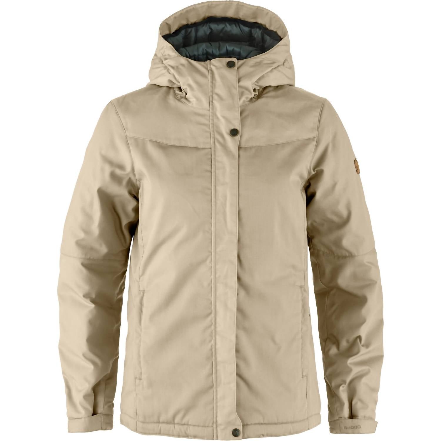 Fjallraven Women's Stina Padded Jacket in fossil - women's jacket