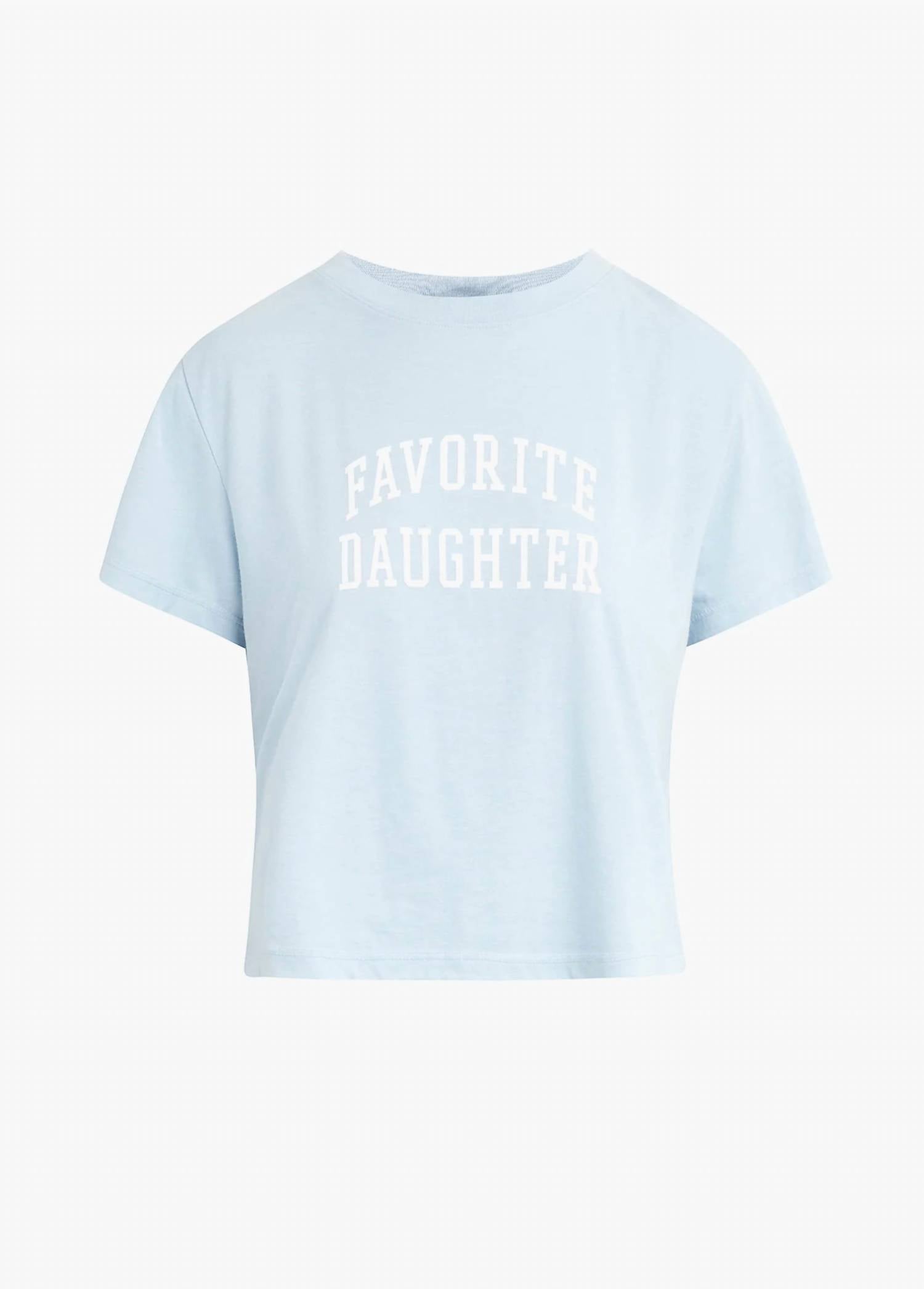 Favorite Daughter - Women's Cropped Collegiate Tee