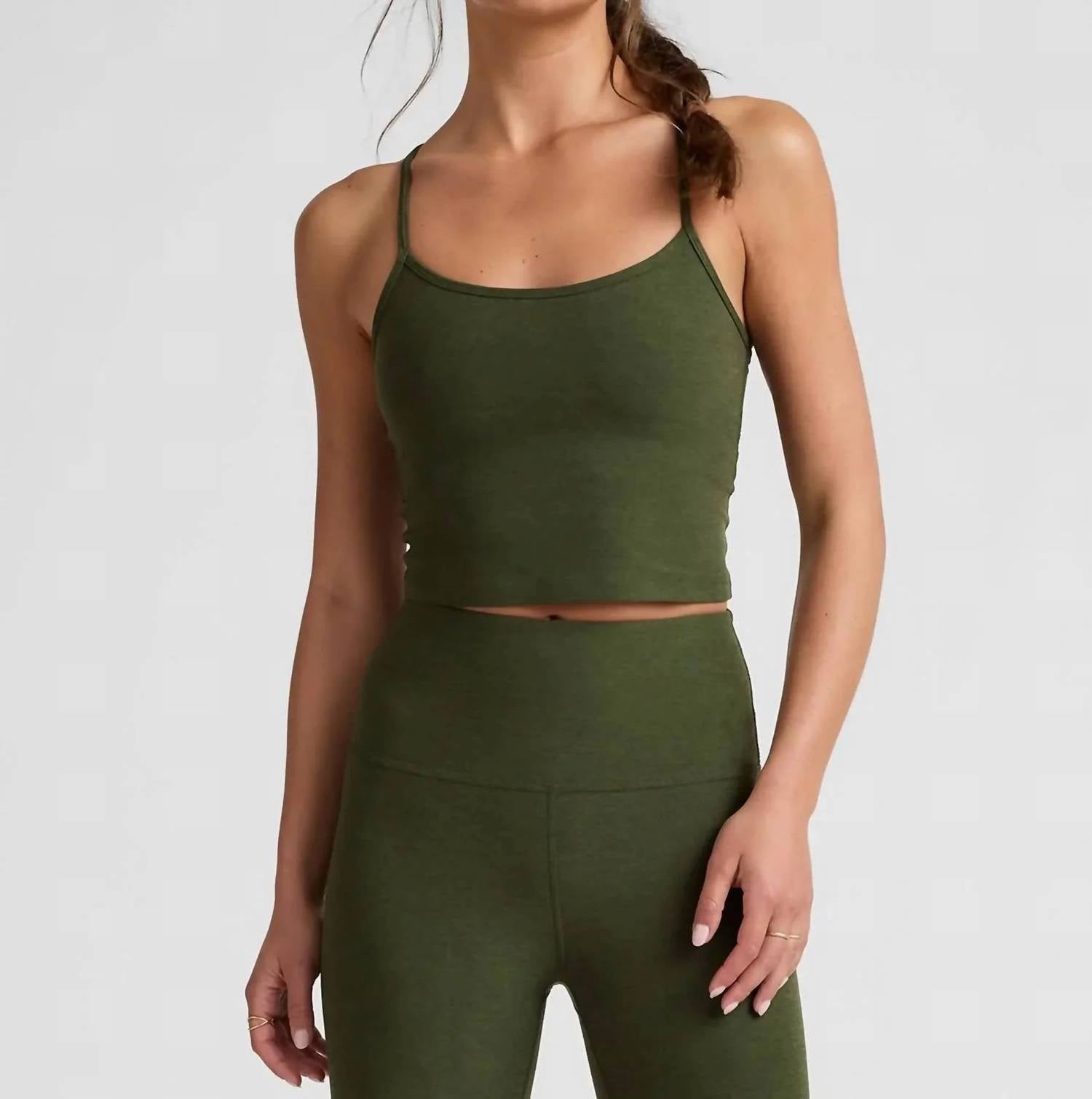 Beyond Yoga - Spacedye Slim Racerback Cropped Tank Top