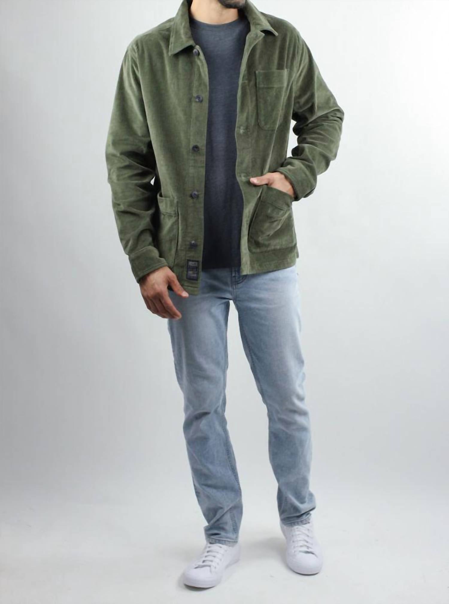 Jachs New York - Stretch Corduroy Chore Coat
