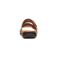 Clarks Women's Kitly Walk Sandals in tan - women's sandal - detail view