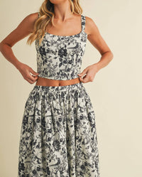 Klesis - Kate Corset Cropped Top