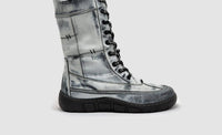 Kcr Group - Women’s Original Tall Thick Zip-Up Leather Boots