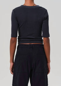 Citizens Of Humanity - Nali Short Sleeve Henley Top