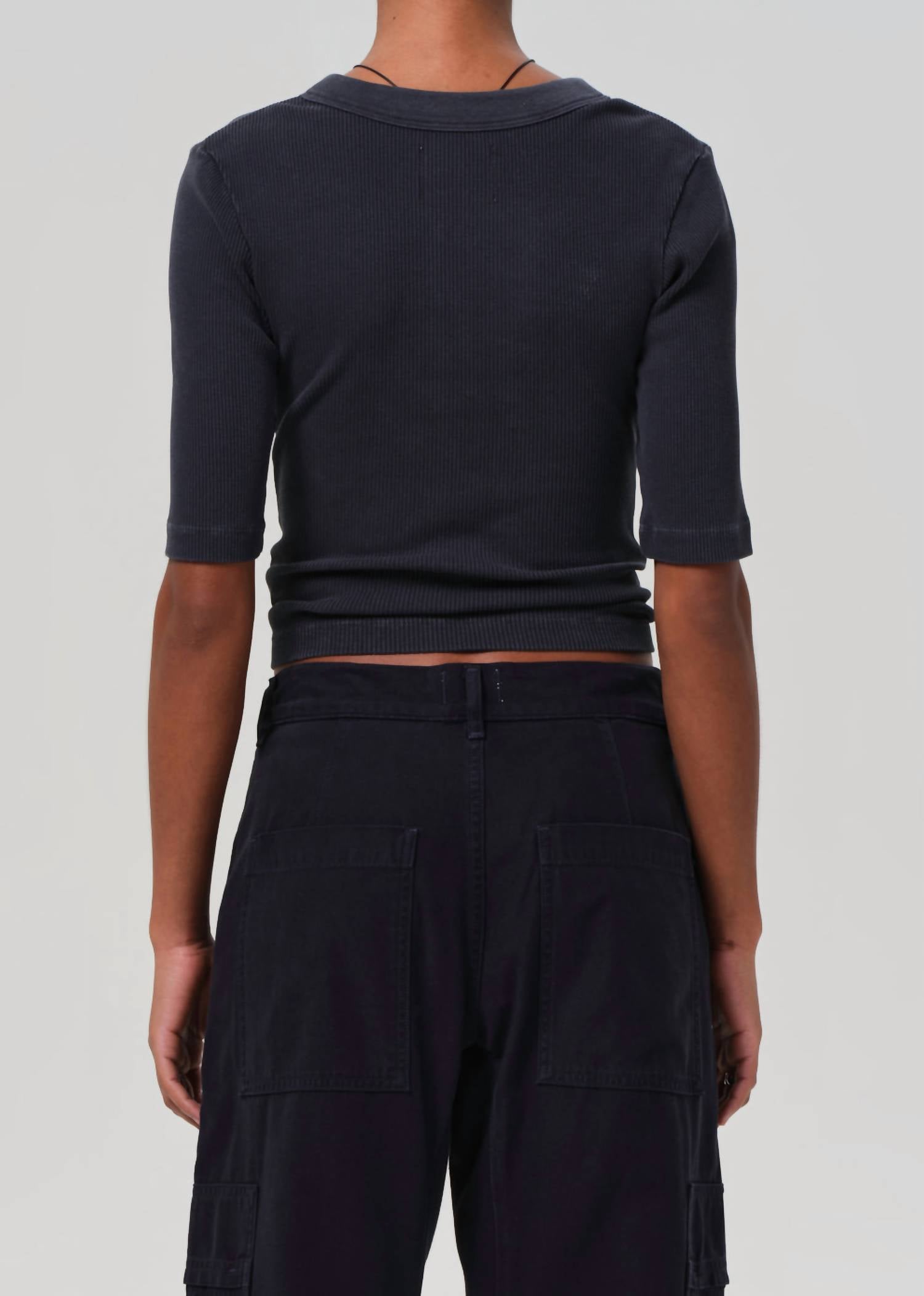 Citizens Of Humanity - Nali Short Sleeve Henley Top