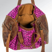 American Darling - Women's Leather Duffel Bag