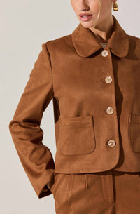Astr - Jude Faux Suede Jacket
