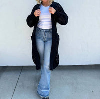 Blakeley - Crochet Knit Cardigan