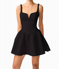 ELLIATT Hester Mini Dress in black - women's dress
