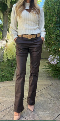 Bevy Flog - Nansi Slim Straight Pants