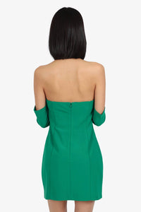 ELLIATT Decor Mini Dress in jade - women's dress - detail view